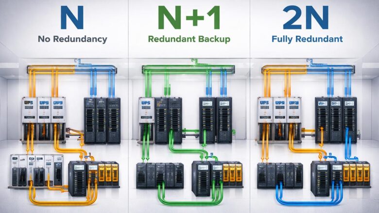 Arquitetura redundante de Data Center com sistemas duplicados